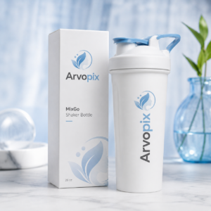 Arvopix MixGo Shaker Bottle — 28 oz